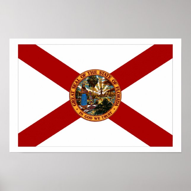 Florida Flag Poster (Vorne)