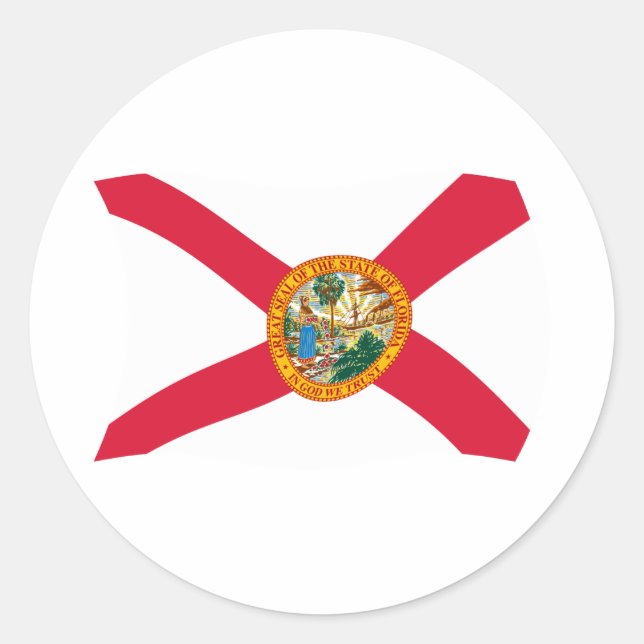 Florida Flag Sticker (Vorderseite)