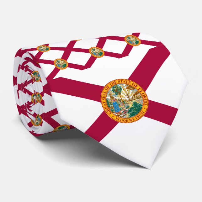 Florida-Flagge, Flagge Krawatte (Gerollt)