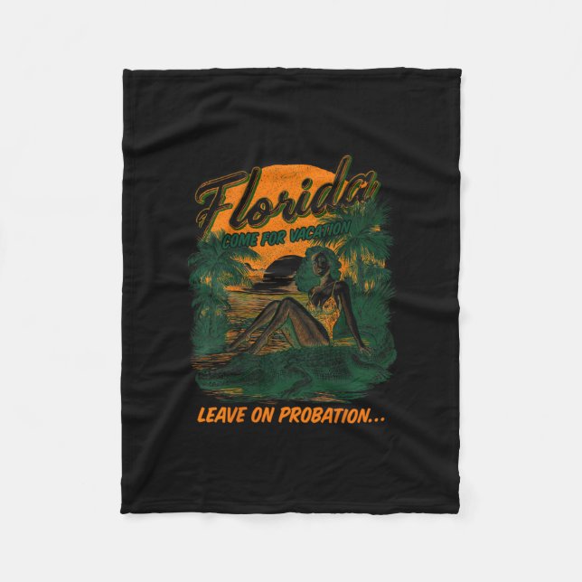 Florida  fleecedecke (Vorderseite)