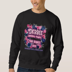 Florida Floral Debbie Mucarsel-Powell für Senat 2 Sweatshirt