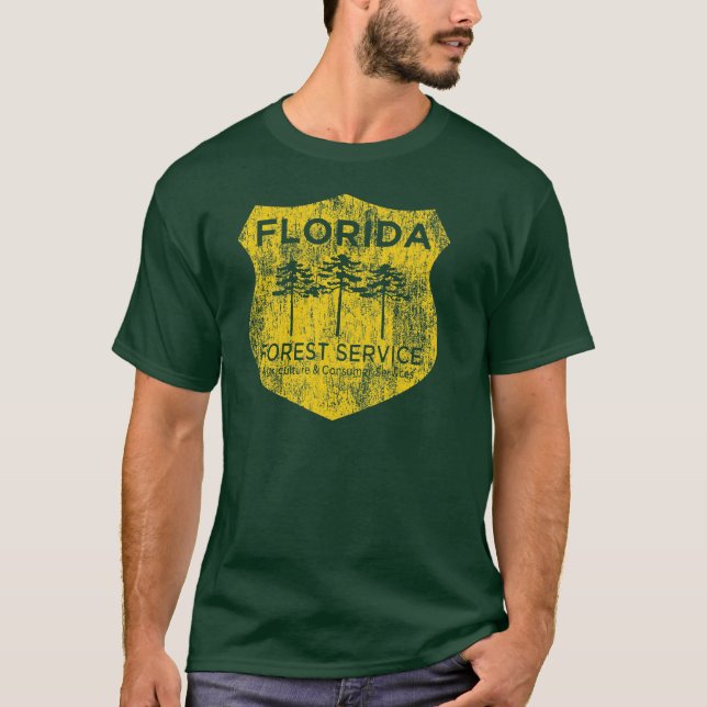 Florida-Forstdienstt-shirt T-Shirt (Vorderseite)