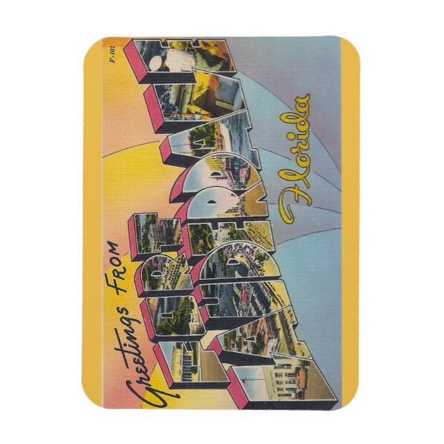 Florida, Fort Lauderdale Magnet (Vertikal)