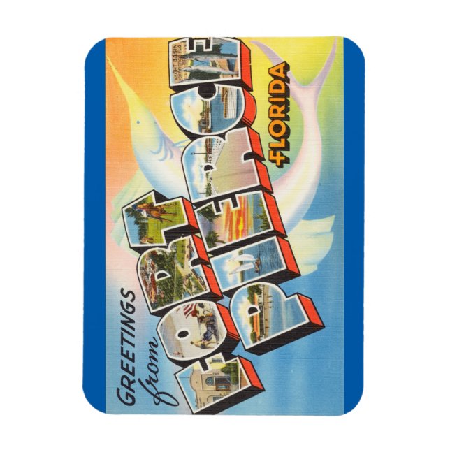 Florida, Fort Pierce Magnet (Vertikal)