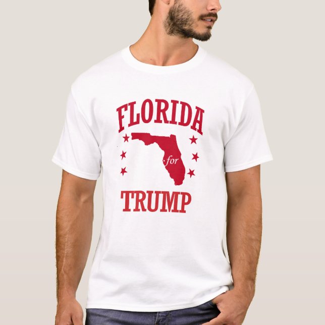 FLORIDA FÜR DONALD TRUMP T-Shirt (Vorderseite)