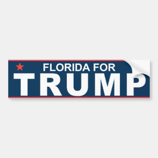 Florida für Trumpf 2016 Autoaufkleber