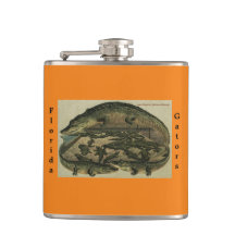 Florida Gators Flask. Vinylhülle