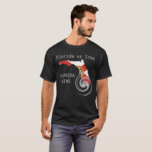 Florida gegen Irma, Florida gewinnt T-Shirt (Vorne ganz)