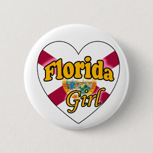 Florida Girl Button