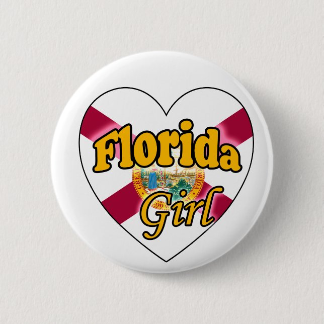 Florida Girl Button (Vorderseite)