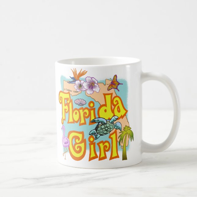 Florida Girl Kaffeetasse (Rechts)