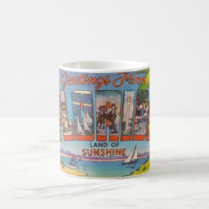 Florida-Gruß-Tasse Kaffeetasse