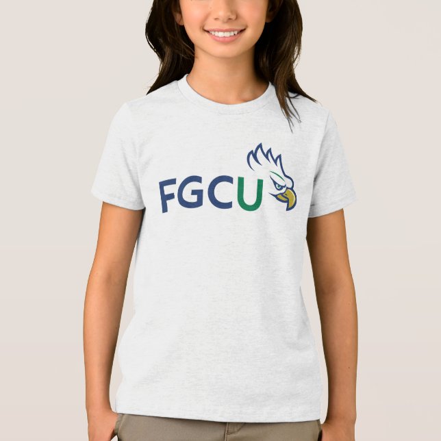 Florida Gulf Coast University Eagles Tri-Blend Shirt (Vorderseite)