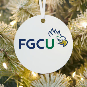 Florida Gulf Coast University Feiertag Ornament Aus Metall