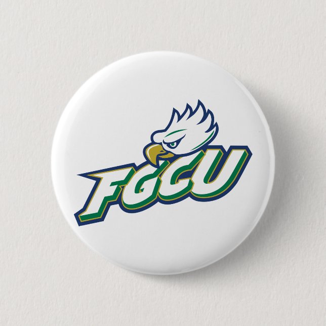 Florida Gulf Coast University | FGCU Azul Eagles Button (Vorderseite)