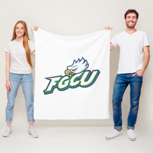 Florida Gulf Coast University FGCU Azul Eagles Fleecedecke