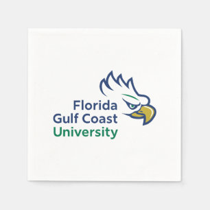 Florida Gulf Coast University   FGCU Azul Eagles Serviette