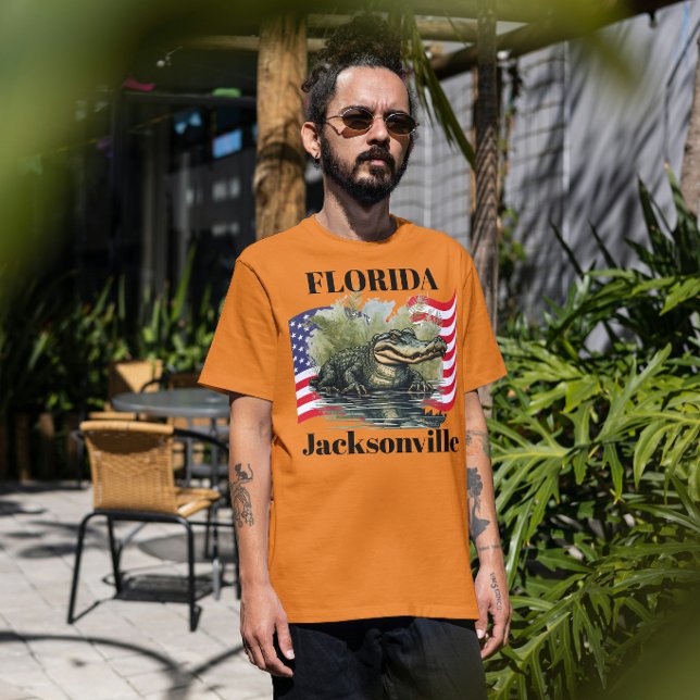Florida Herren T-Shirt (Sun, Heat and Gator Energy)