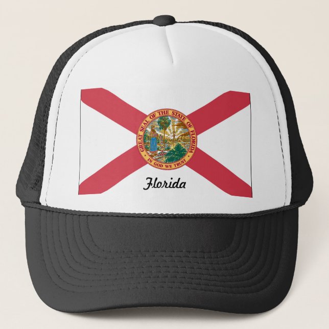 Florida-Hut Truckerkappe (Vorderseite)