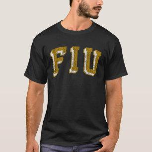 Florida International Golden Panthers Retro Arch T-Shirt