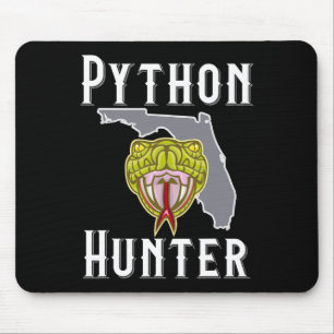 Florida Invasive Pythons Jagen Mousepad