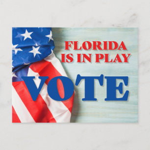 Florida ist im Gange Abstimmungen heraus holen die Postkarte