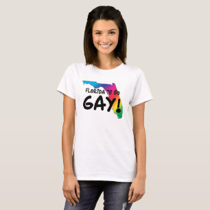 Florida ist so schwuler T - Shirt