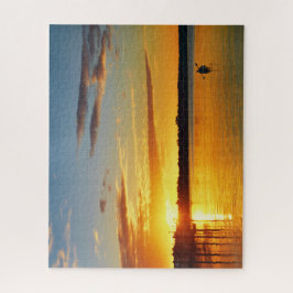Florida Kayaker bei Sunset 16x20