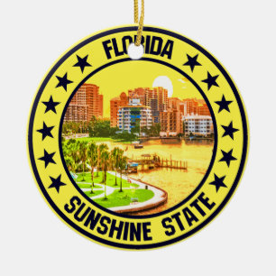Florida Keramik Ornament