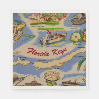 Florida Keys Fun Papier Serviette