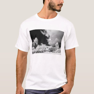 Florida Keys-Haus und seine Palmen, USA. T-Shirt