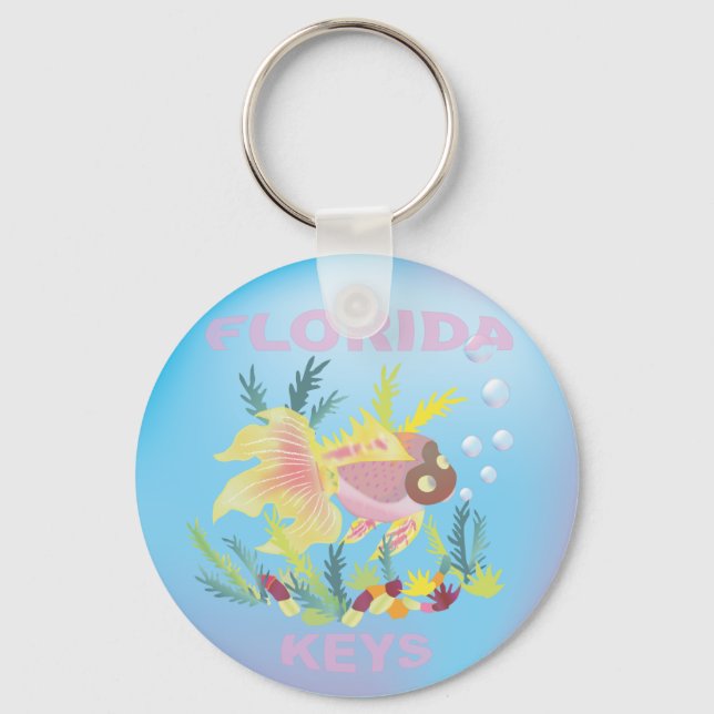 Florida Keys Souvenir Schlüsselanhänger (Vorderseite)