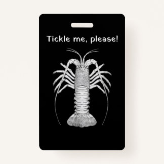 Florida Keys Spiny Lobster Tickle Me Ausweis