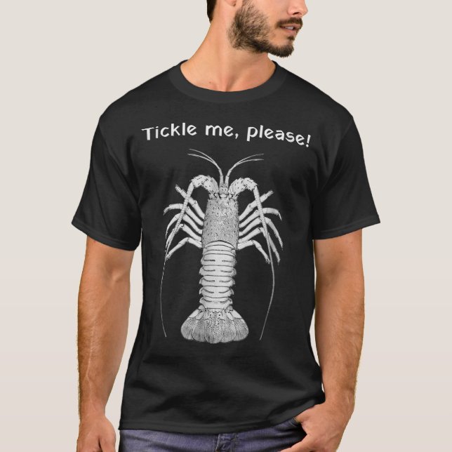 Florida Keys Spiny Lobster Tickle Me T-Shirt (Vorderseite)