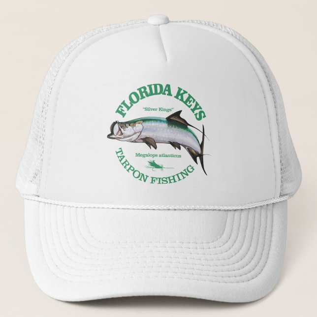 Florida Keys (Tarpon) Truckerkappe (Vorderseite)