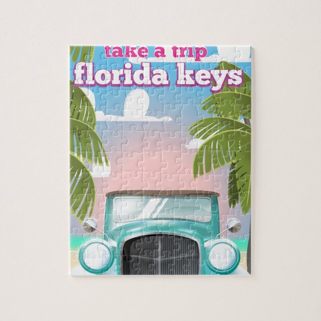 Florida Keys Travel Poster (Vertikal)