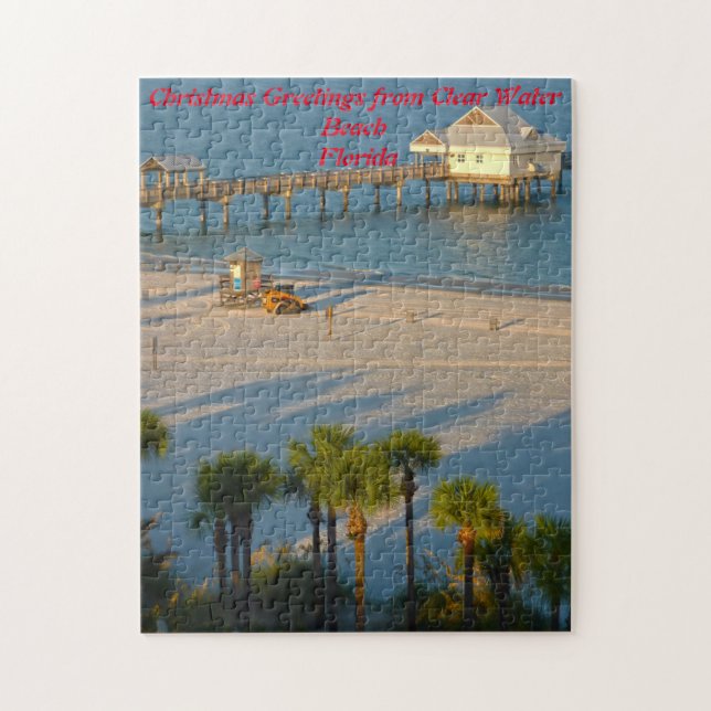 Florida klares Wasser Strand. (Vertikal)