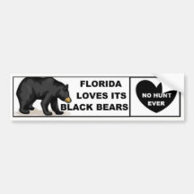 Florida-Lieben seine schwarzen Bären - keine Jagd