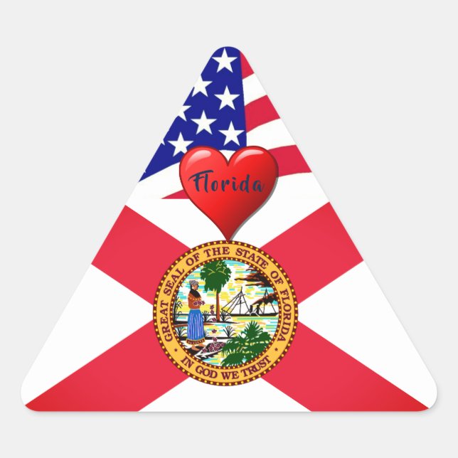 Florida Life Fun Sticker (Vorderseite)