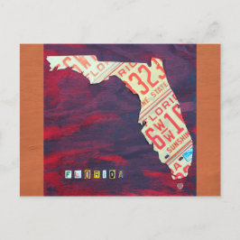 Florida Lizenzplakat Karte