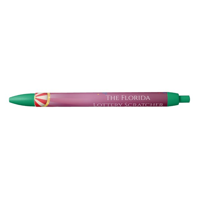 Florida Lottery Scratcher Lucky Pen Kugelschreiber (Vorderseite)