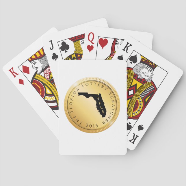 Florida Lottery Scratcher Spielkarten (Rückseite)