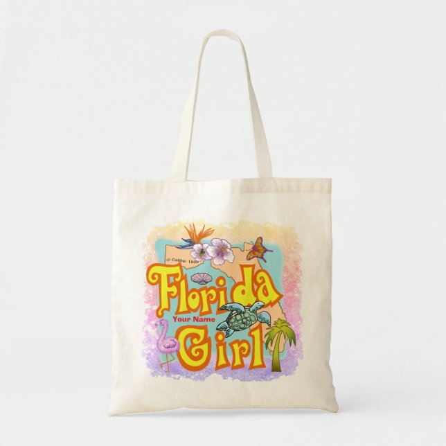 Florida Mädchen Tragetasche (Vorne)