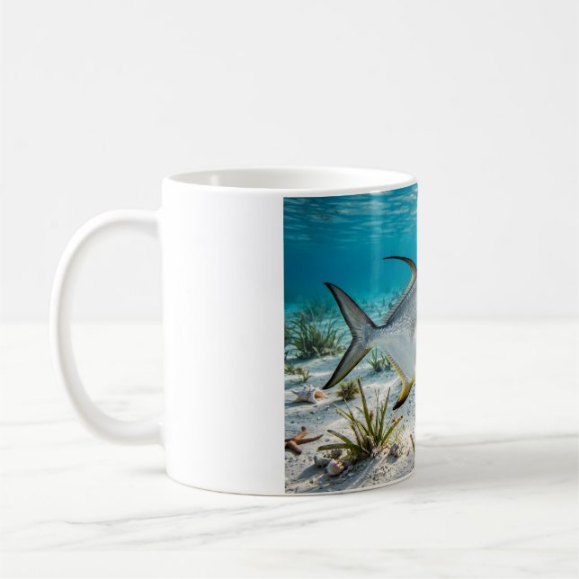 Florida Man Permit Sand Flat Keys Fish Tasse (Links)