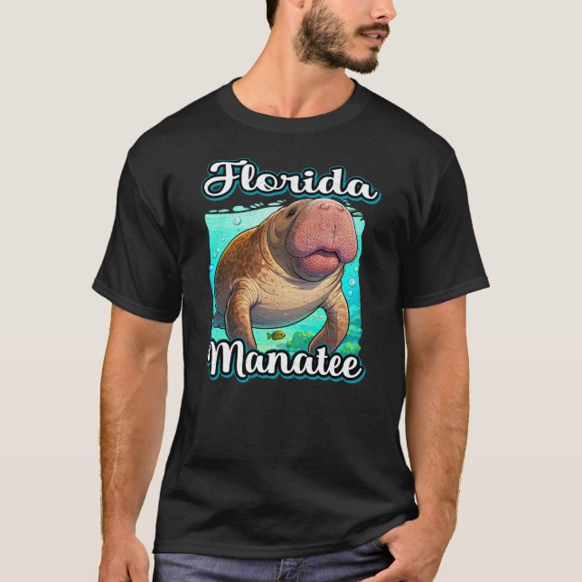 FLORIDA MANATEE T-Shirt (Vorderseite)