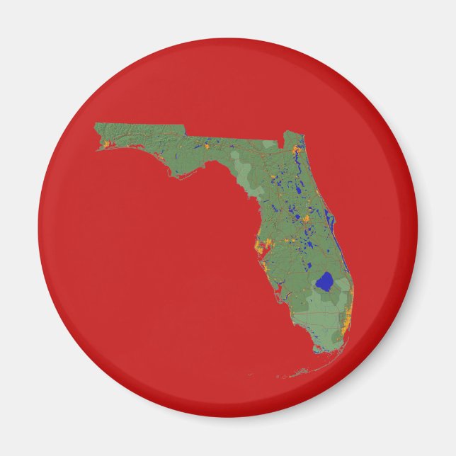 Florida Map Magnet (Vorne)