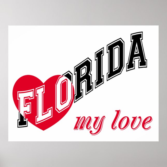 Florida meine Liebe Poster (Vorne)