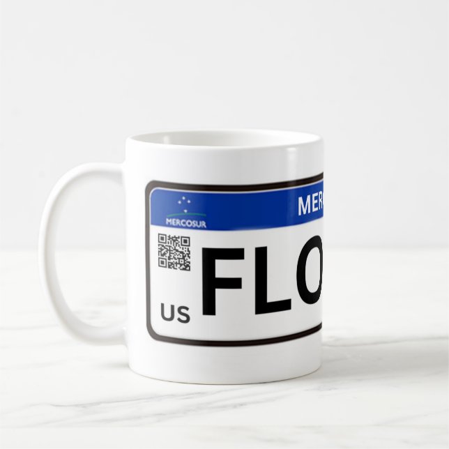 Florida Mercosur Kaffeetasse (Links)