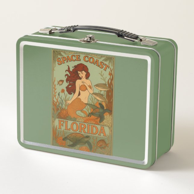 Florida Mermaid lunch box (Devant)
