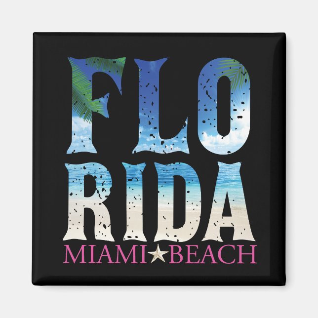 Florida, Miami Beach Magnet (Vorne)
